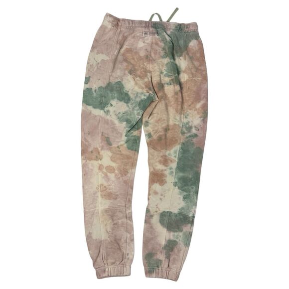 Nike‎ Sportswear Mens Club Fleece Tie Dye Jogger Pants Bicoastal Pink White Sz S - Picture 2 of 10